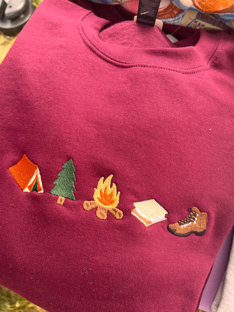 Camp Vibes Only Crewneck