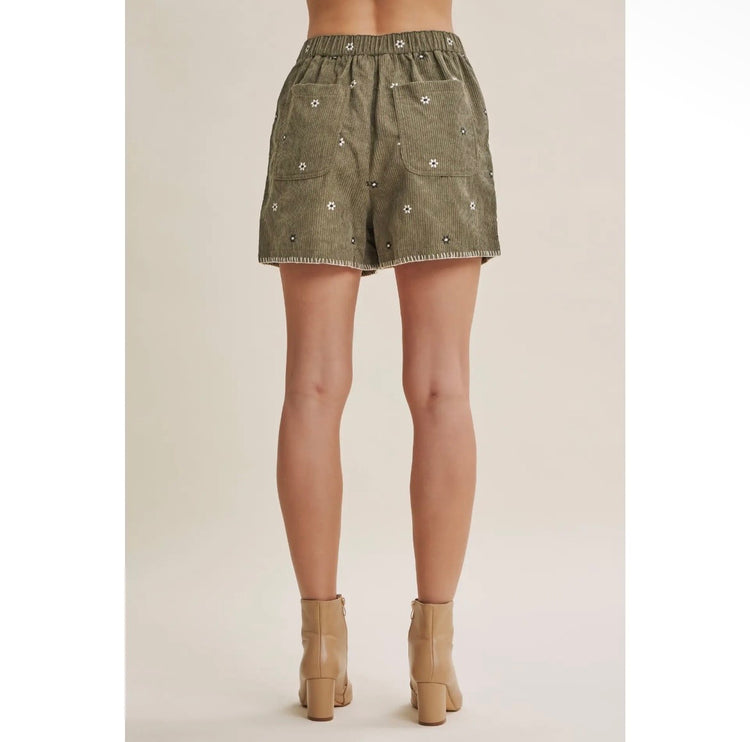 All Over Daisy Shorts