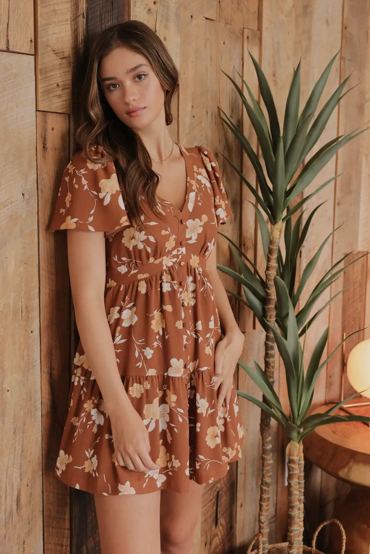 Autumn Floral Dress