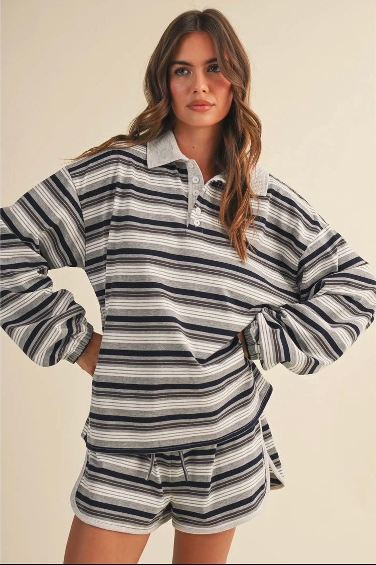 Boardwalk Striped Top
