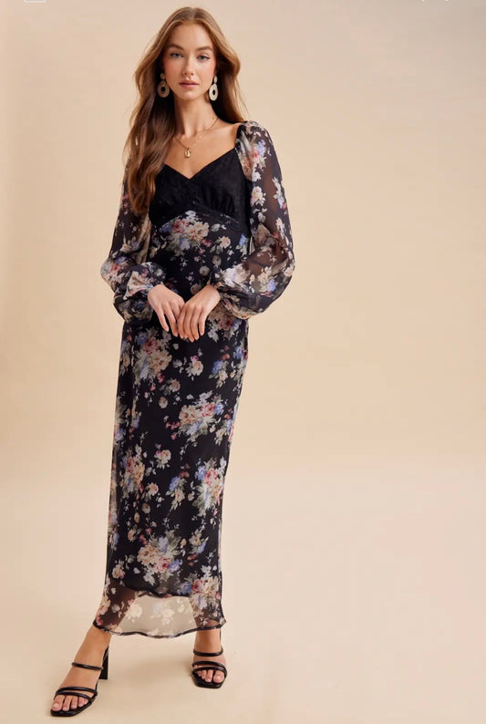 Midnight Lace Maxi