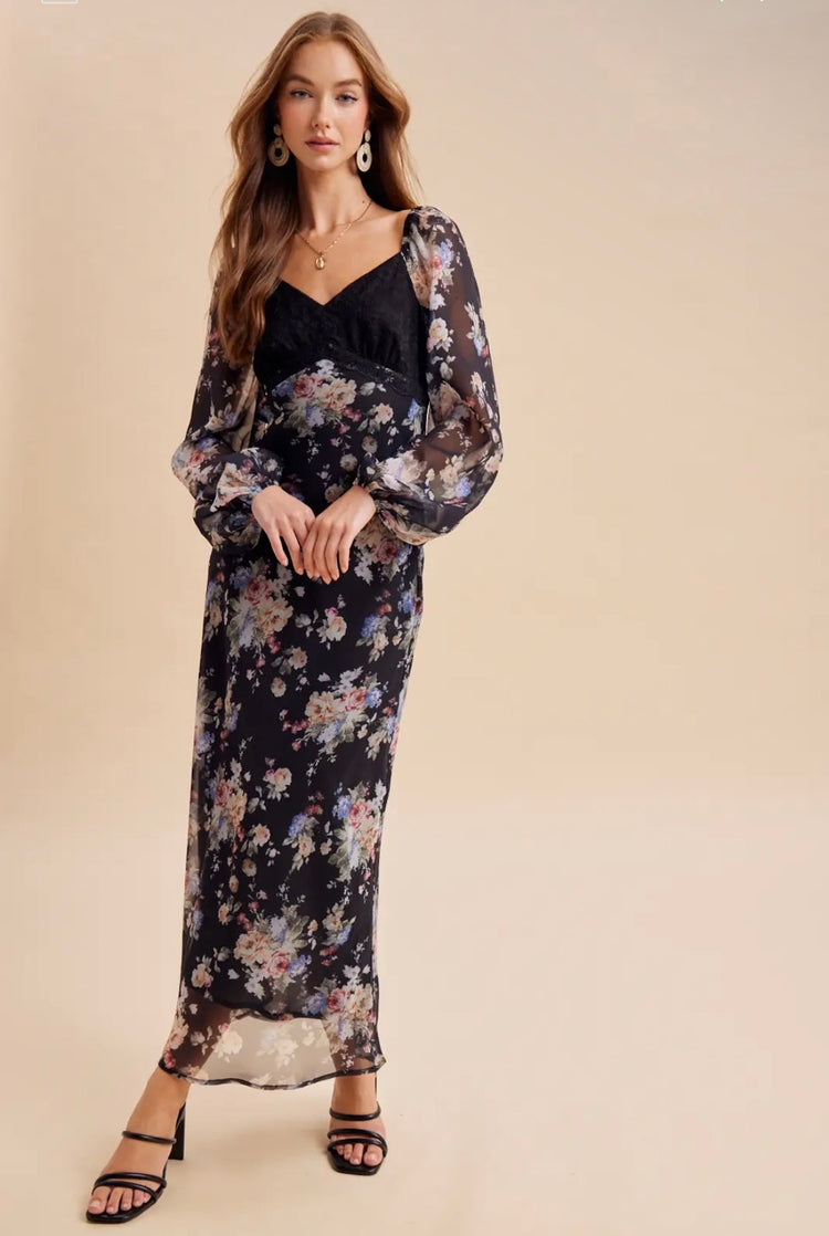 Midnight Lace Maxi