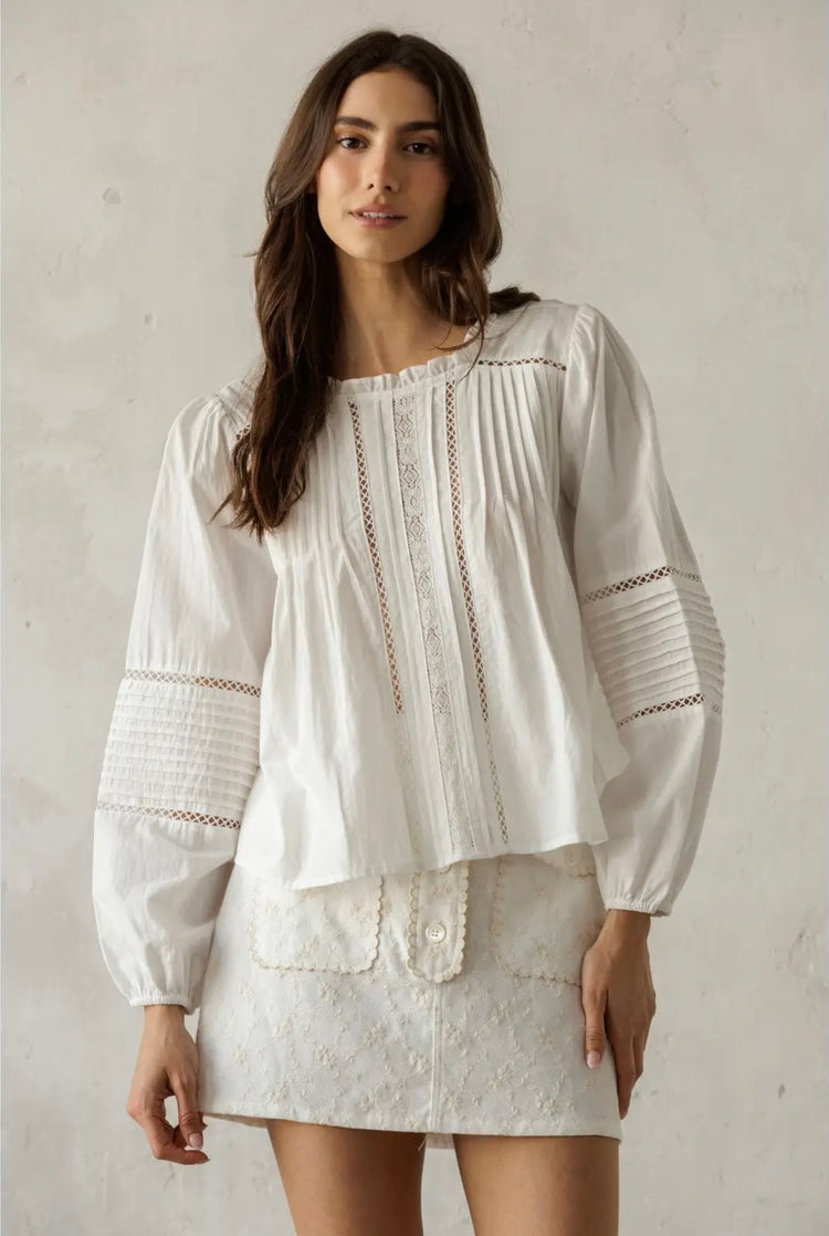 Heritage White Blouse