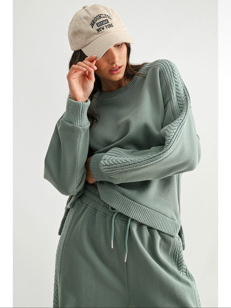 Ivy Cable Knit Sweater