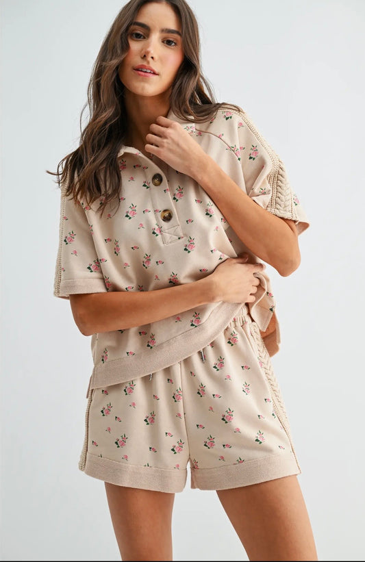 Vintage Petals Top