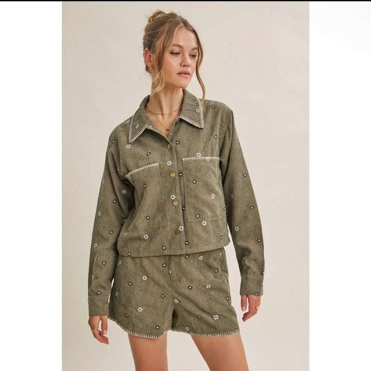 All Over Daisy Jacket