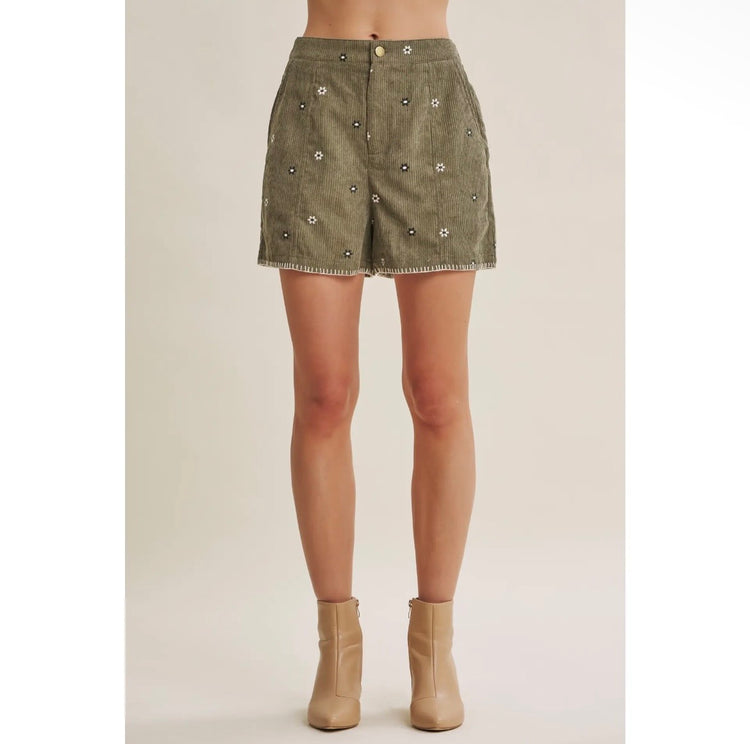 All Over Daisy Shorts