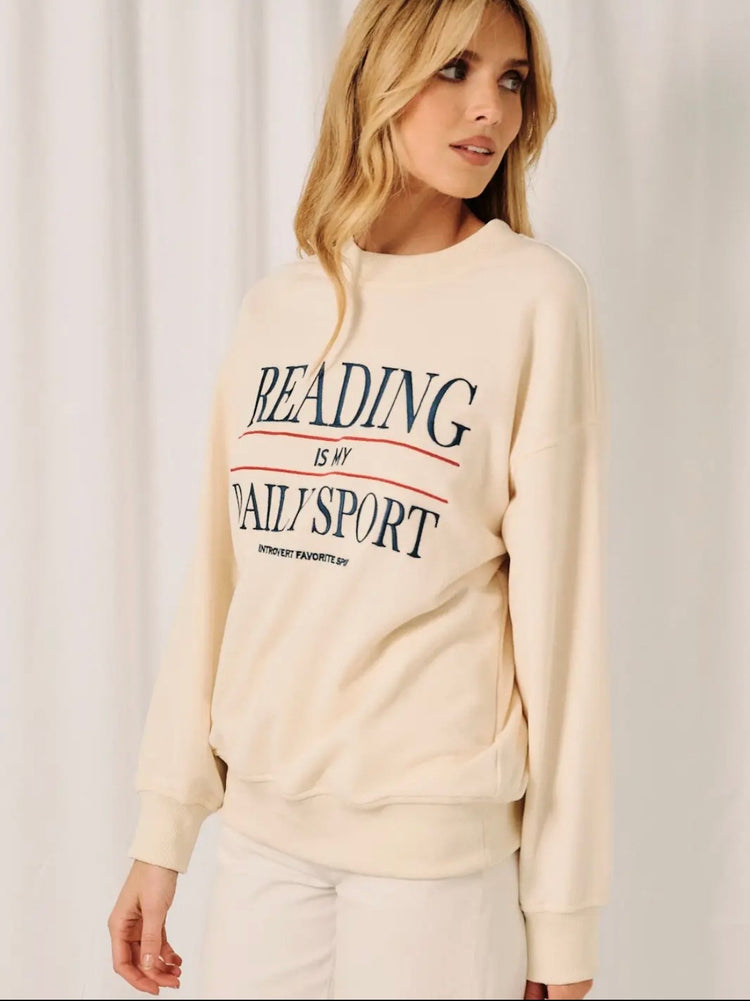 Between the Pages Crewneck