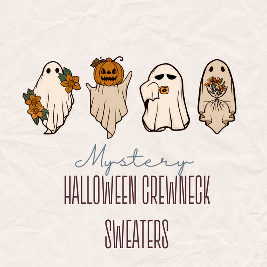 Mystery Halloween Crewneck Sweaters